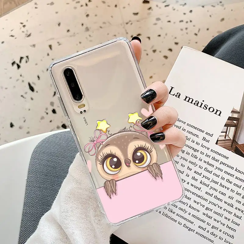 cute Owl Lover Cartoon Phone Case Transparent for Samsung A71 S9 10 20 HUAWEI p30 40 honor 10i 8x xiaomi note 8 Pro 10t 11
cute Owl Lover Cartoon Phone Case Transparent for Samsung A71 S9 10 20 HUAWEI p30 40 honor 10i 8x xiaomi note 8 Pro 10t 11