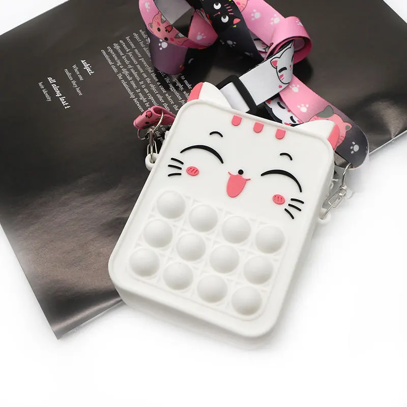 Mini Bag Girls Children Stress Relief Fidget Toys Popper POP Squishy Sensory Simple Dimple Poppted Coin Purse Kids Toys Relax
Mini Bag Girls Children Stress Relief Fidget Toys Popper POP Squishy Sensory Simple Dimple Poppted Coin Purse Kids Toys Relax