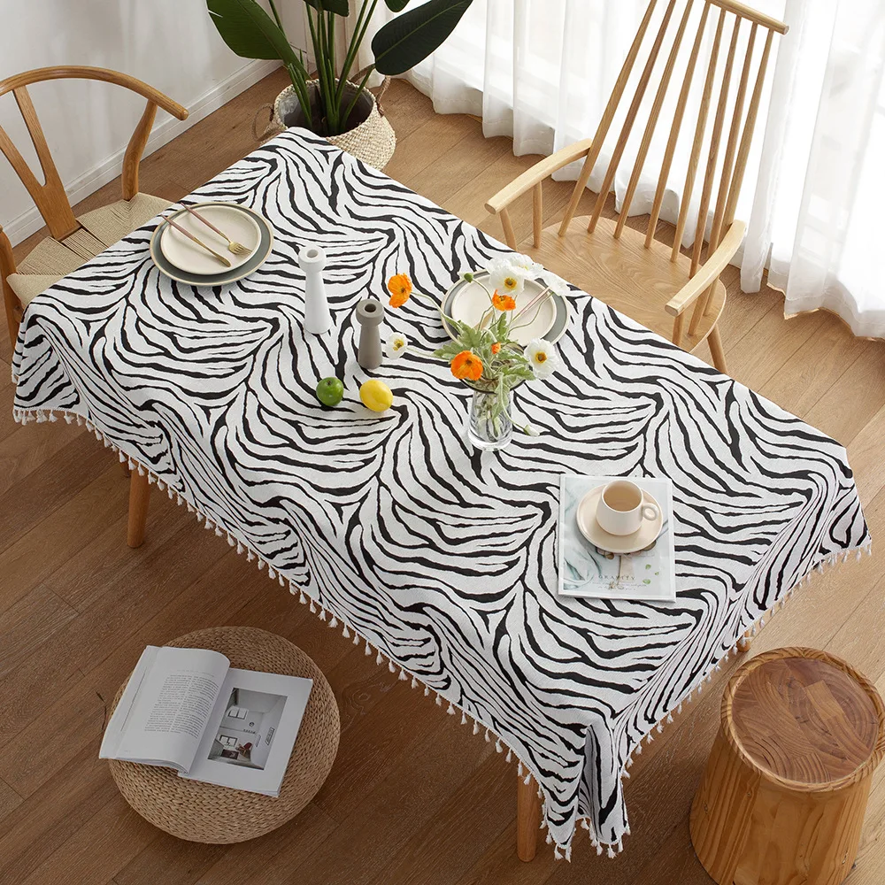 Cotton Linen Tablecloth Houndstooth Tassel Thicken Home Sofa Coffee Table Cover Towel Table Cloth Rectangular Background Decor
Cotton Linen Tablecloth Houndstooth Tassel Thicken Home Sofa Coffee Table Cover Towel Table Cloth Rectangular Background Decor