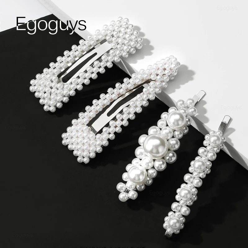 Full Pearl Hair Clips Women Handmade Bowknot Hairpins Girls Flower Barrettes Geometric Metal Headwear Hair Styling Accessories
Full Pearl Hair Clips Women Handmade Bowknot Hairpins Girls Flower Barrettes Geometric Metal Headwear Hair Styling Accessories