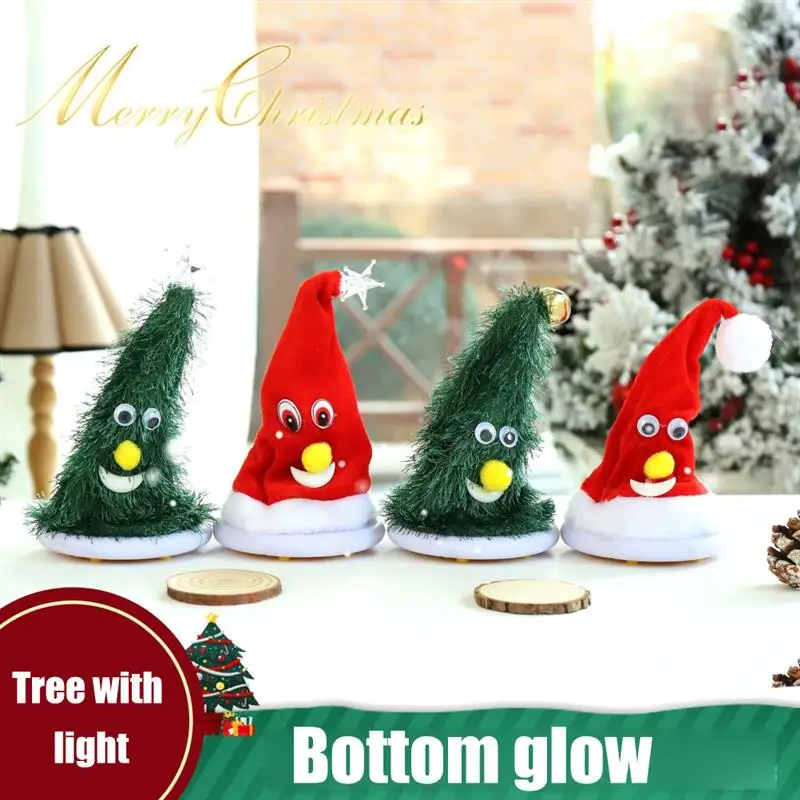 Singing and Dancing Santa Claus Hat Electric Christmas Tree Xmas Hat Swing Musical Toy Luminous Toy Christmas Gift for Children
Singing and Dancing Santa Claus Hat Electric Christmas Tree Xmas Hat Swing Musical Toy Luminous Toy Christmas Gift for Children