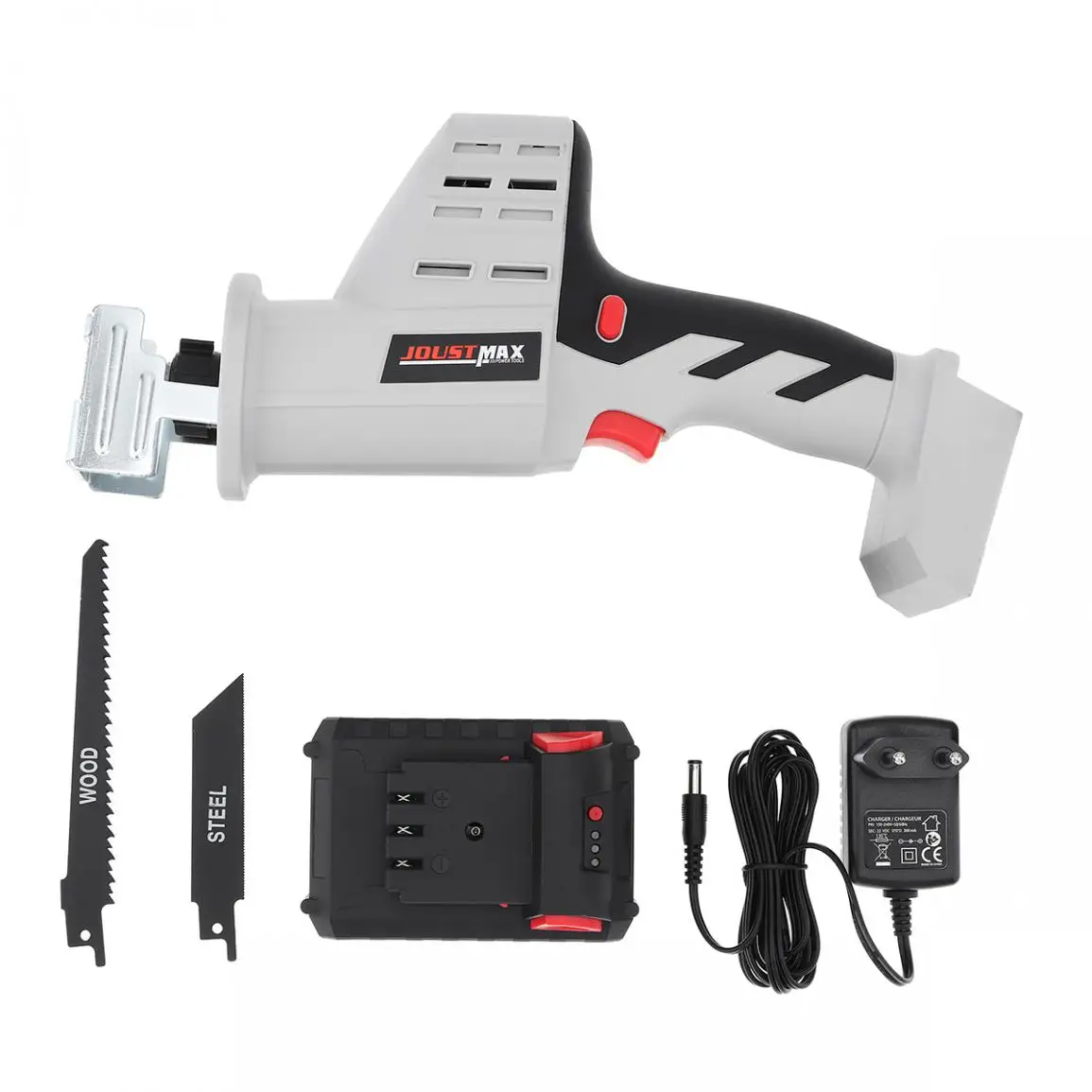 12V 1500mah Electric Saw Reciprocating Saw Multifunction for Wood Metal Cutting Home DIY Power Saws with Saw Blades
12V 1500mah Electric Saw Reciprocating Saw Multifunction for Wood Metal Cutting Home DIY Power Saws with Saw Blades