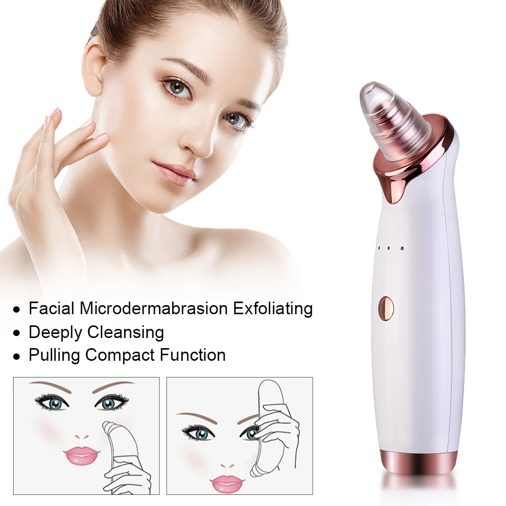 Blackhead Removal Vacuum Professional Facial Deep Cleansing Nose T-zone Skin Care Acne Pore Cleaner Pimple Suction Tools
Blackhead Removal Vacuum Professional Facial Deep Cleansing Nose T-zone Skin Care Acne Pore Cleaner Pimple Suction Tools
