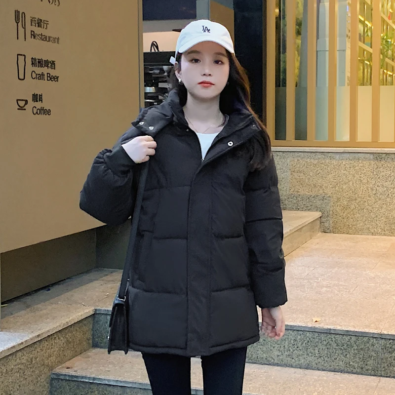 Korean Down Padded Jacket Women Short Overcoat Winter Warm Jacket Female Loose Bread Clothing Thick Hooded Parka Coat Outerwear
Korean Down Padded Jacket Women Short Overcoat Winter Warm Jacket Female Loose Bread Clothing Thick Hooded Parka Coat Outerwear