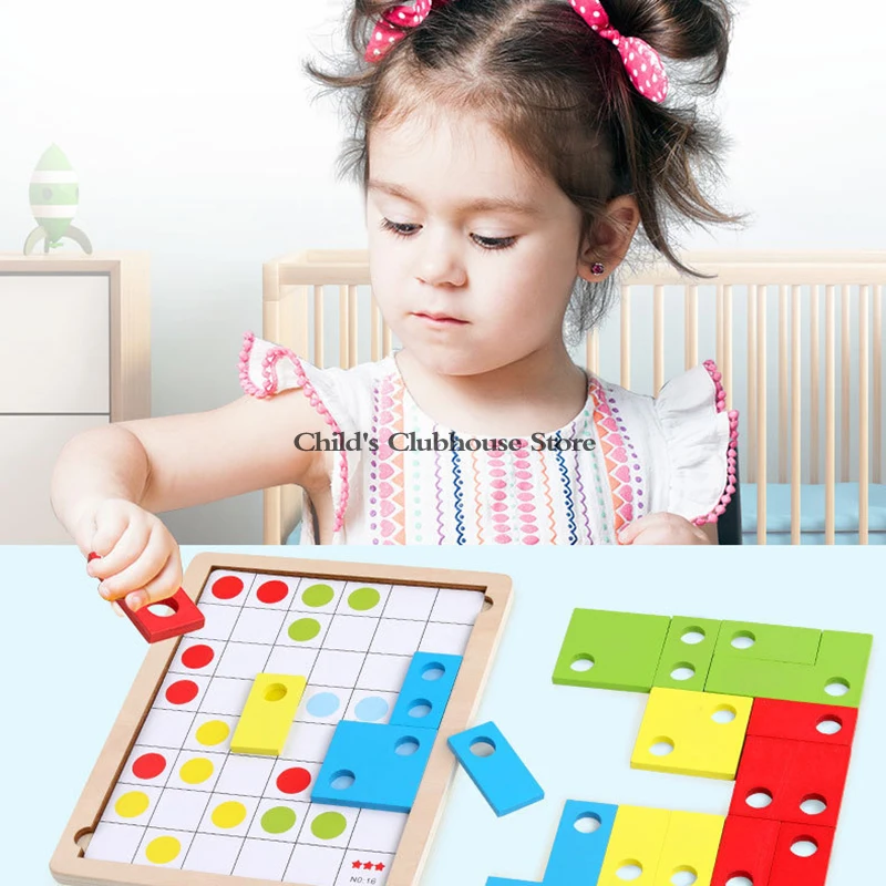 Tetris Puzzle Building Blocks Early Childhood Education Educational Toys Geometrical Logic Thinking Intelligence Development
Tetris Puzzle Building Blocks Early Childhood Education Educational Toys Geometrical Logic Thinking Intelligence Development