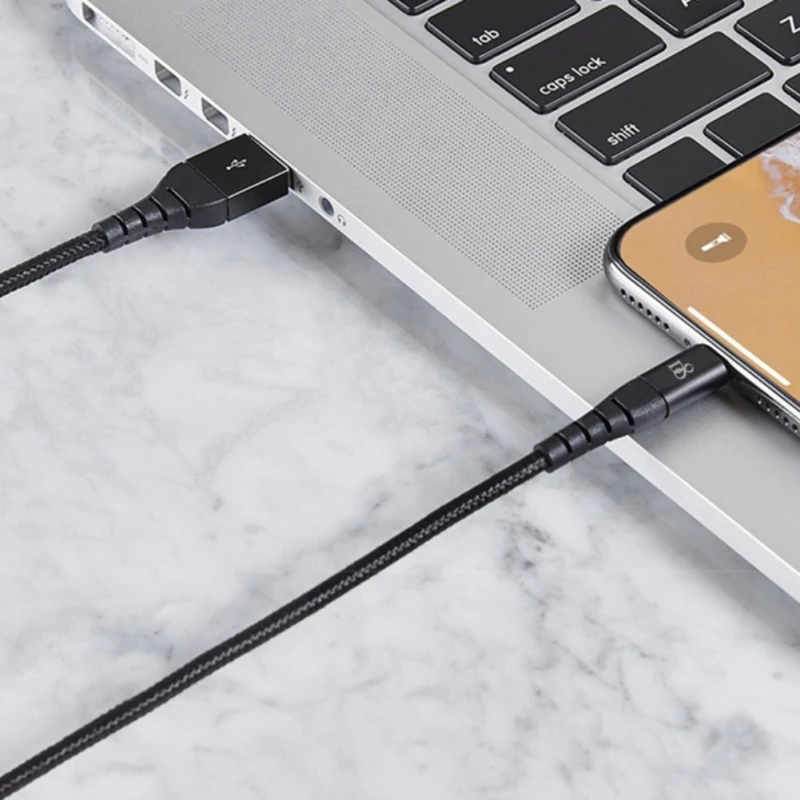 D8 MFi Certified iPhone Charger Cable for iPhone12/11/XR/X/SE2/9/8/7/6Plus/iPad Nylon Woven Lightning Charging USB Cable 1M
D8 MFi Certified iPhone Charger Cable for iPhone12/11/XR/X/SE2/9/8/7/6Plus/iPad Nylon Woven Lightning Charging USB Cable 1M