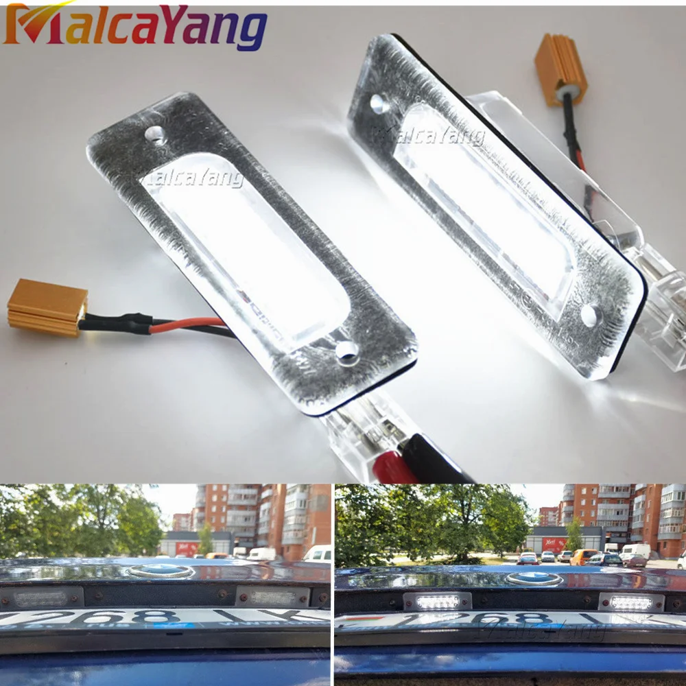 1Pair Durable To Use For BMW 5-Series E34 1988-1996 7-Series E32 1986-1994 LED License Plate Light Number Plate Lamp Car Styling
1Pair Durable To Use For BMW 5-Series E34 1988-1996 7-Series E32 1986-1994 LED License Plate Light Number Plate Lamp Car Styling