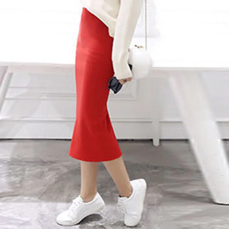 2021 New Women Casual High Waist Pencil Skirt Mini Bodycon Midi Skirt Office Women Slim Knee Length Stretch Sexy Jupe Femme
2021 New Women Casual High Waist Pencil Skirt Mini Bodycon Midi Skirt Office Women Slim Knee Length Stretch Sexy Jupe Femme