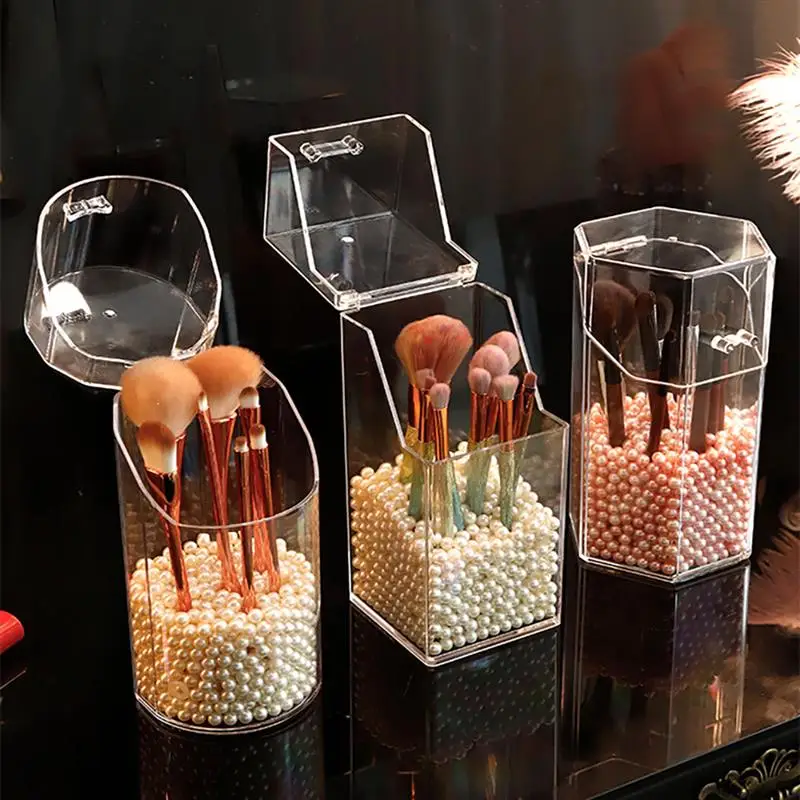 Make Up Brush Pen Holder Makeup Organizer Nail Polish Cosmetic Holder Pencil Storage Container Transparent Storage Box Rack
Make Up Brush Pen Holder Makeup Organizer Nail Polish Cosmetic Holder Pencil Storage Container Transparent Storage Box Rack