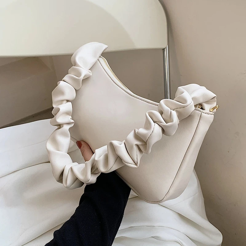 Pleated Strap Small PU Armpit Crossbody Messenger Bag for Women 2021 Female Travel Fashion Chain Shoulder Handbags Purses
Pleated Strap Small PU Armpit Crossbody Messenger Bag for Women 2021 Female Travel Fashion Chain Shoulder Handbags Purses