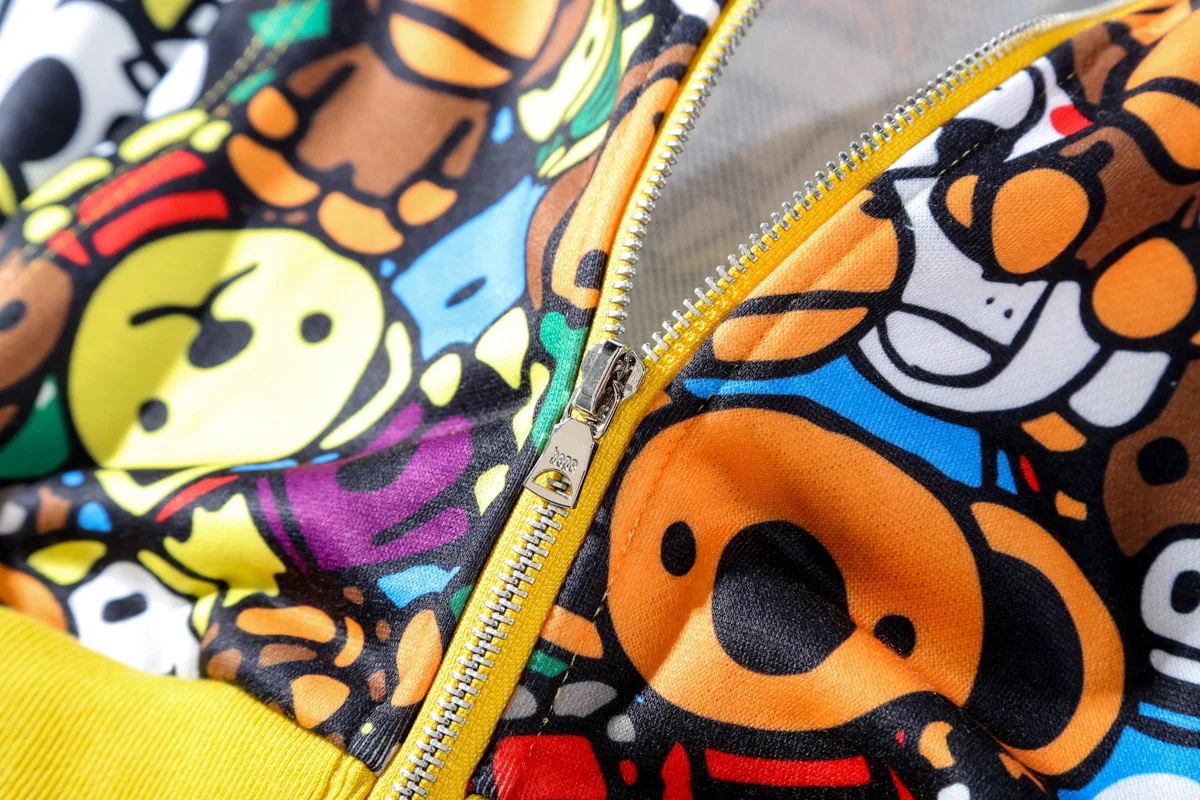 Bape Sweatshirt Anime Hoodie Cartoon Thin Men and Women Couple Casual Jacket Streetwear Top Harajuku Oversized Clothes
Bape Sweatshirt Anime Hoodie Cartoon Thin Men and Women Couple Casual Jacket Streetwear Top Harajuku Oversized Clothes
