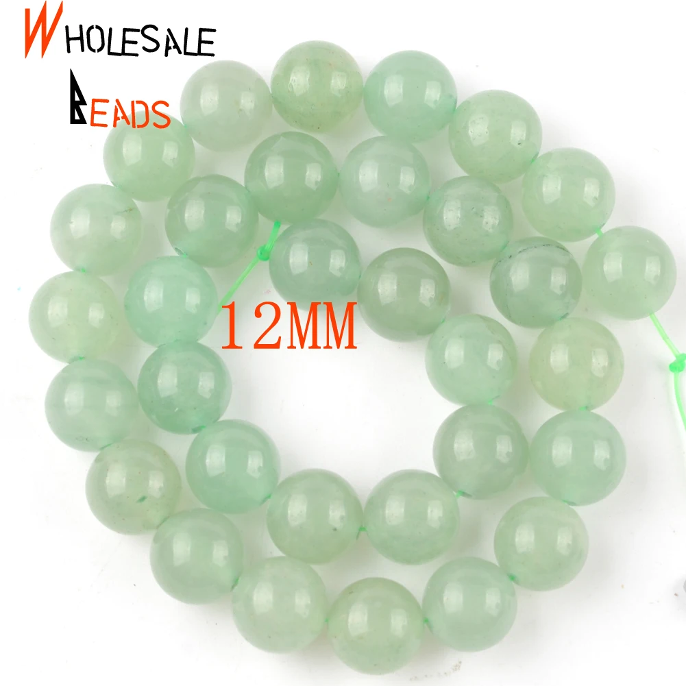 Natural Green Aventurine Mineral Stone Round Beads for Needlework Jewelry Making 4-12mm Spacer Loose Beads Diy Bracelets 15"
Natural Green Aventurine Mineral Stone Round Beads for Needlework Jewelry Making 4-12mm Spacer Loose Beads Diy Bracelets 15"