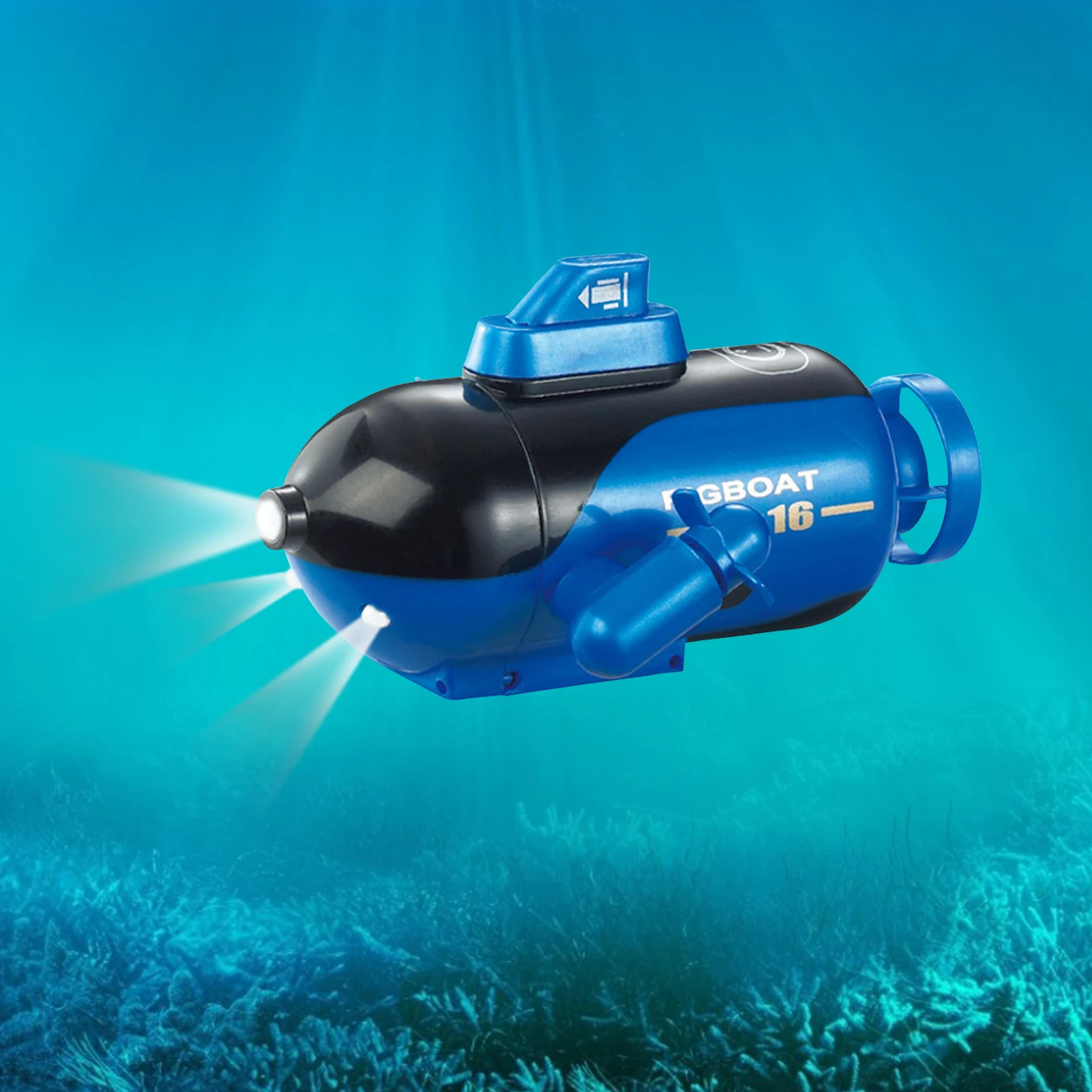 

Mini Radio Racing RC Submarine Remote Control Boat Ship RC Toy Induction Simulation Bathtub Pools Lakes Boat Kids Gift