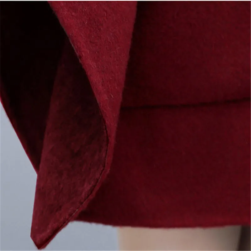 Autumn Winter Thick Warm Cloak Coat Women Bat sleeve Plus Size High Quality Double-sided cashmere Big Fur Collar Cape Coats
Autumn Winter Thick Warm Cloak Coat Women Bat sleeve Plus Size High Quality Double-sided cashmere Big Fur Collar Cape Coats