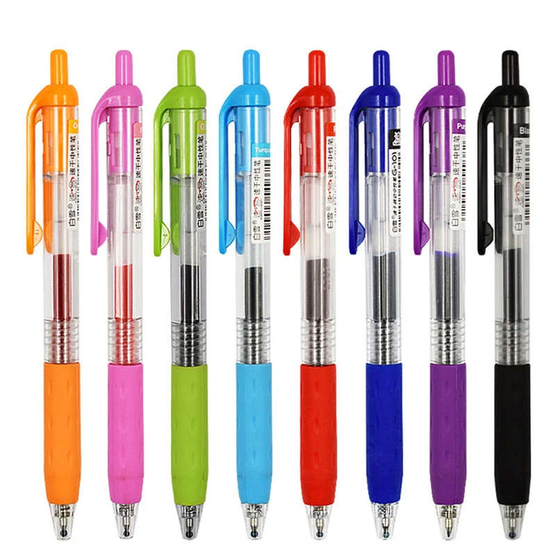 8PCS Colored cute gel pen set School stationary 0.5mm ballpoint pens for Office supplies gel pen stationery
8PCS Colored cute gel pen set School stationary 0.5mm ballpoint pens for Office supplies gel pen stationery