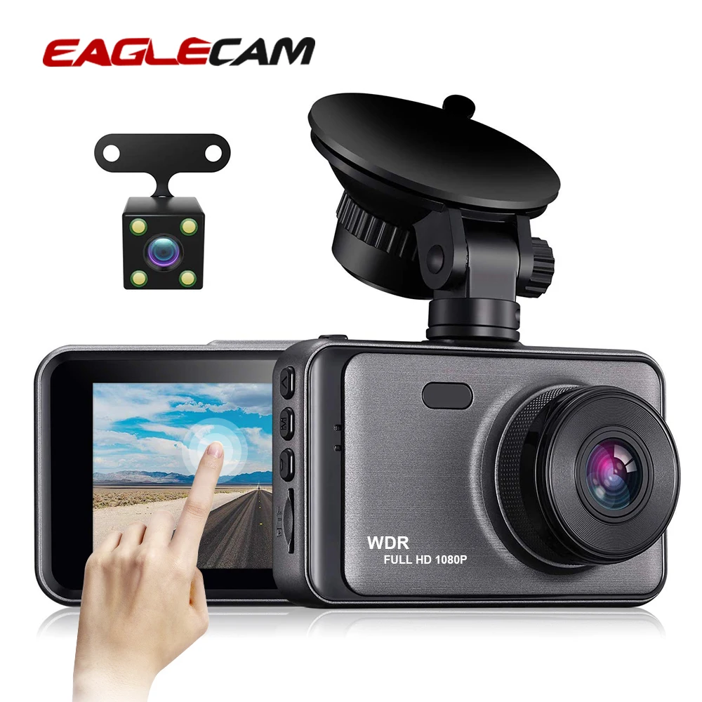 FHD 108P Car DVR Black Dashboard Dual Camera With Rear Views Video Recorder Night Vision Loop Recording Mini Dash Cam DVRs
FHD 108P Car DVR Black Dashboard Dual Camera With Rear Views Video Recorder Night Vision Loop Recording Mini Dash Cam DVRs