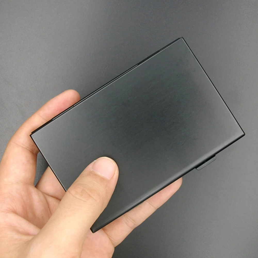 21 in 1 Aluminum Portable SIM Micro Pin SIM Card Nano Memory Card Storage Box Case Protector Holder Black
21 in 1 Aluminum Portable SIM Micro Pin SIM Card Nano Memory Card Storage Box Case Protector Holder Black