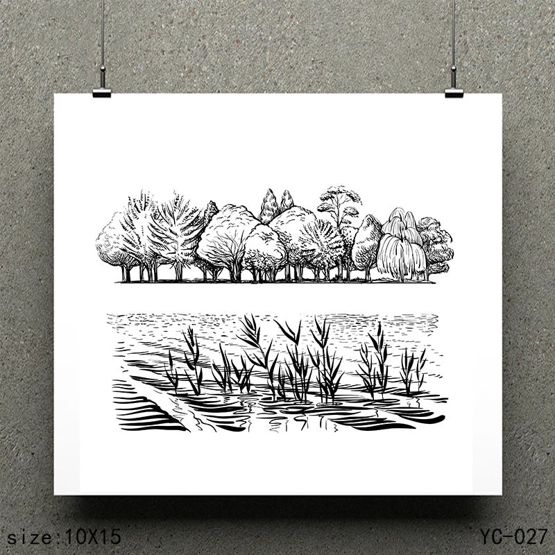 ZhuoAng Grove Model Clear Stamps For DIY Scrapbooking/Card Making Decorative Silicon Stamp Crafts
ZhuoAng Grove Model Clear Stamps For DIY Scrapbooking/Card Making Decorative Silicon Stamp Crafts