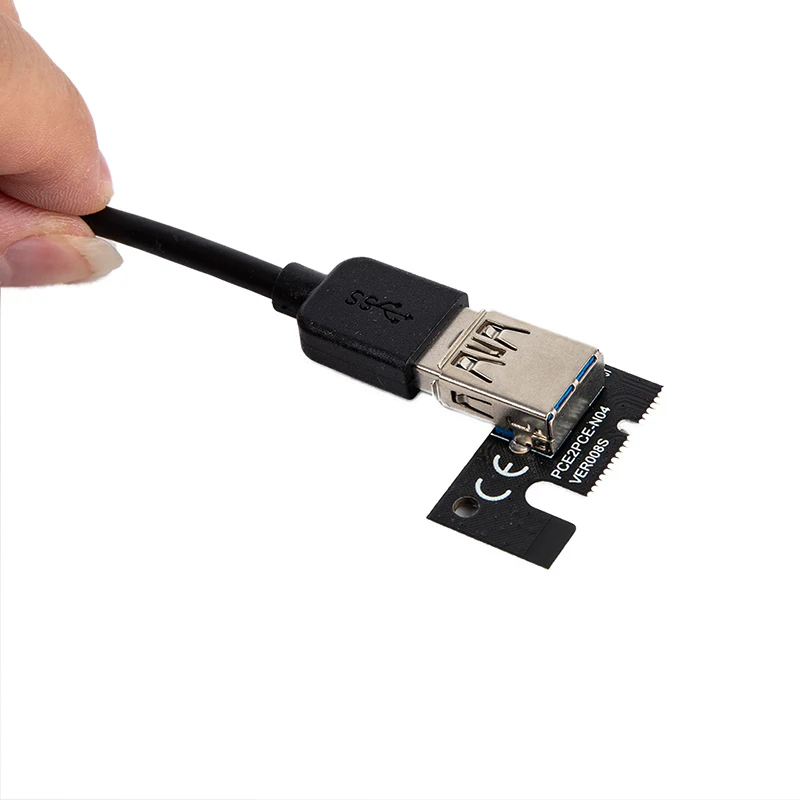 Riser USB 3.0 PCI-E Express 1x to 16x Riser Card Adapter PCIE 1 to 4 Slot PCIe Port Multiplier Card for BTC Miner Mining
Riser USB 3.0 PCI-E Express 1x to 16x Riser Card Adapter PCIE 1 to 4 Slot PCIe Port Multiplier Card for BTC Miner Mining