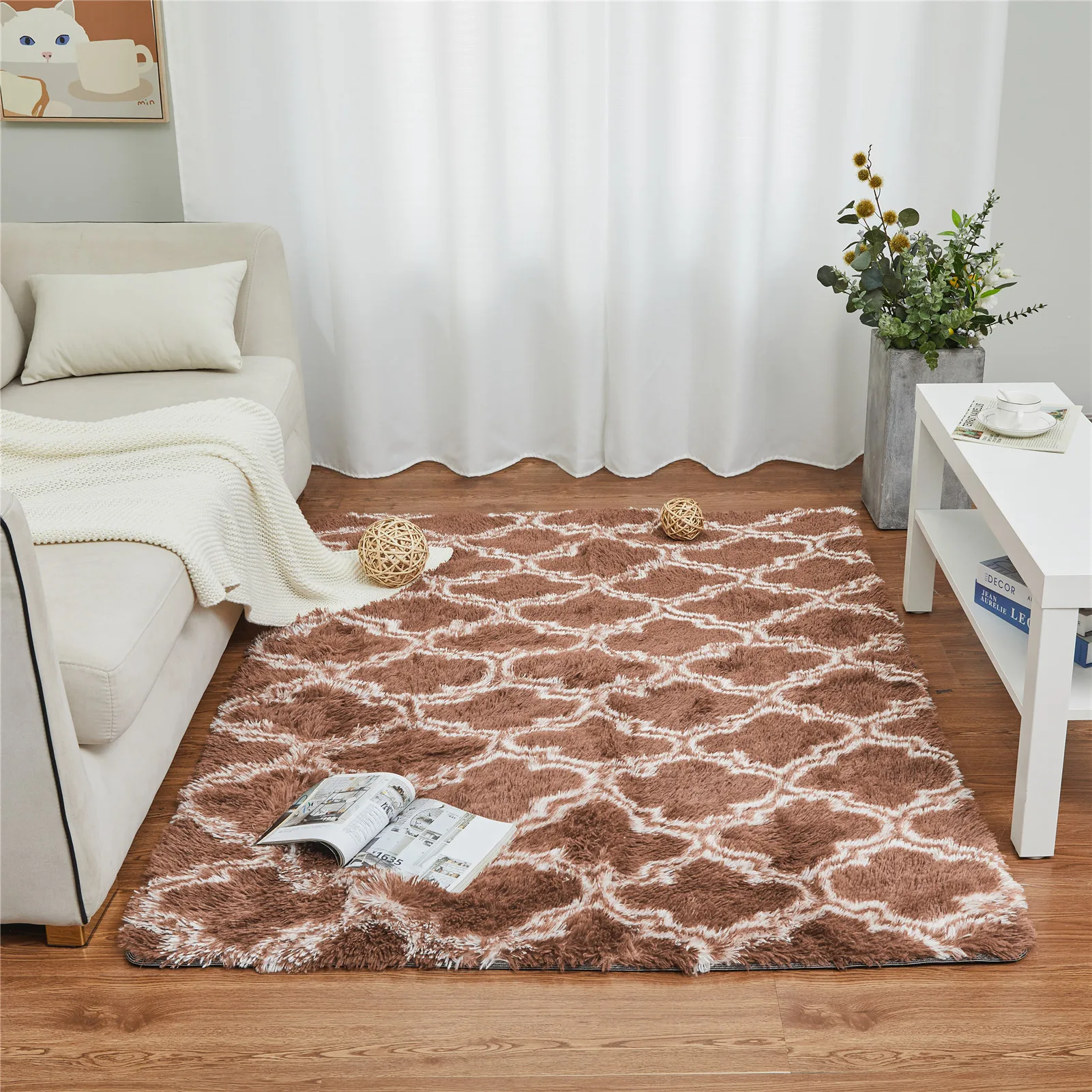 Geometry Carpets Plush Rugs for Bedroom Kids Fluffy Floor Carpets Window Bedside Soft Rugs and Carpets for Home Living Room
Geometry Carpets Plush Rugs for Bedroom Kids Fluffy Floor Carpets Window Bedside Soft Rugs and Carpets for Home Living Room