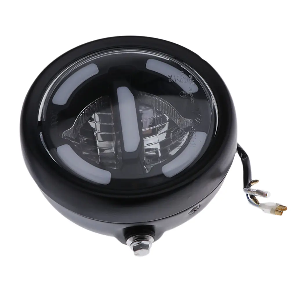 6" Universal Retro Motorcycle Cafe Racer Modified LED Headlight Fits for Most Motorbikes Metric bikes Cruisers Chopper 
6" Universal Retro Motorcycle Cafe Racer Modified LED Headlight Fits for Most Motorbikes Metric bikes Cruisers Chopper