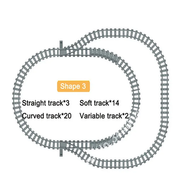 City Train Tracks Rail Straight Curved Cross Rails Building Blocks Set Bricks Model trein railways Compatible All Brands
City Train Tracks Rail Straight Curved Cross Rails Building Blocks Set Bricks Model trein railways Compatible All Brands