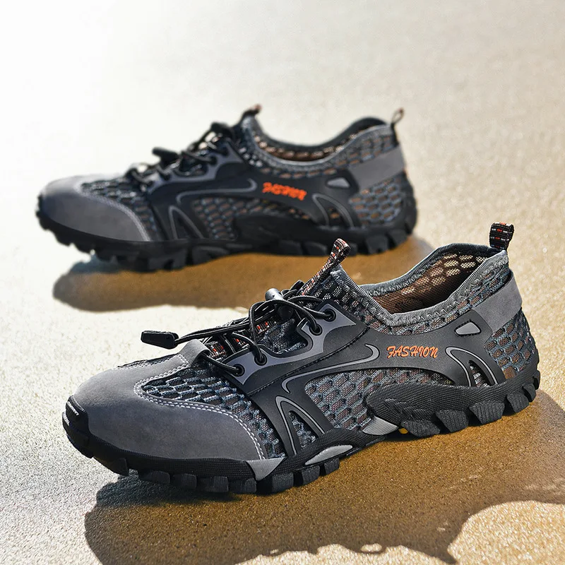 Men's Sneakers Hiking Shoes Men Size 39-50 Quick-Drying chunky Summer Outdoor Sneakers Sport Shoes Rubber Non-slip Comfortable
Men's Sneakers Hiking Shoes Men Size 39-50 Quick-Drying chunky Summer Outdoor Sneakers Sport Shoes Rubber Non-slip Comfortable