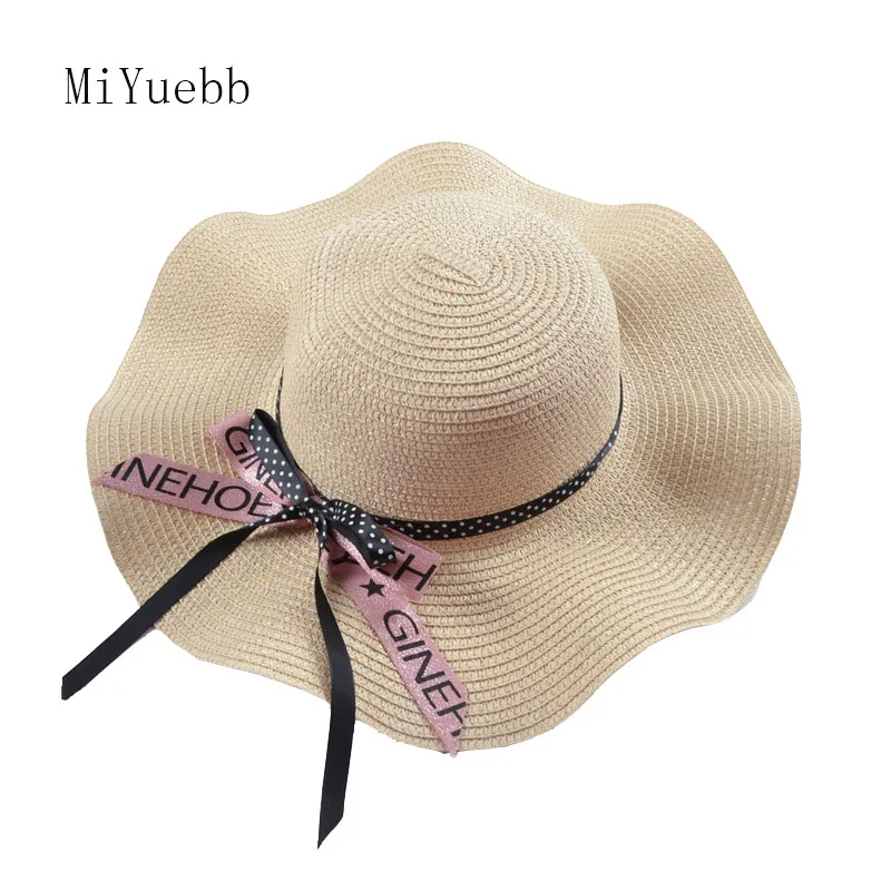 Child Adult girl female spring autumn weaving holiday straw hat beach big brim sun Bow hat protection summer 3MZ33
Child Adult girl female spring autumn weaving holiday straw hat beach big brim sun Bow hat protection summer 3MZ33