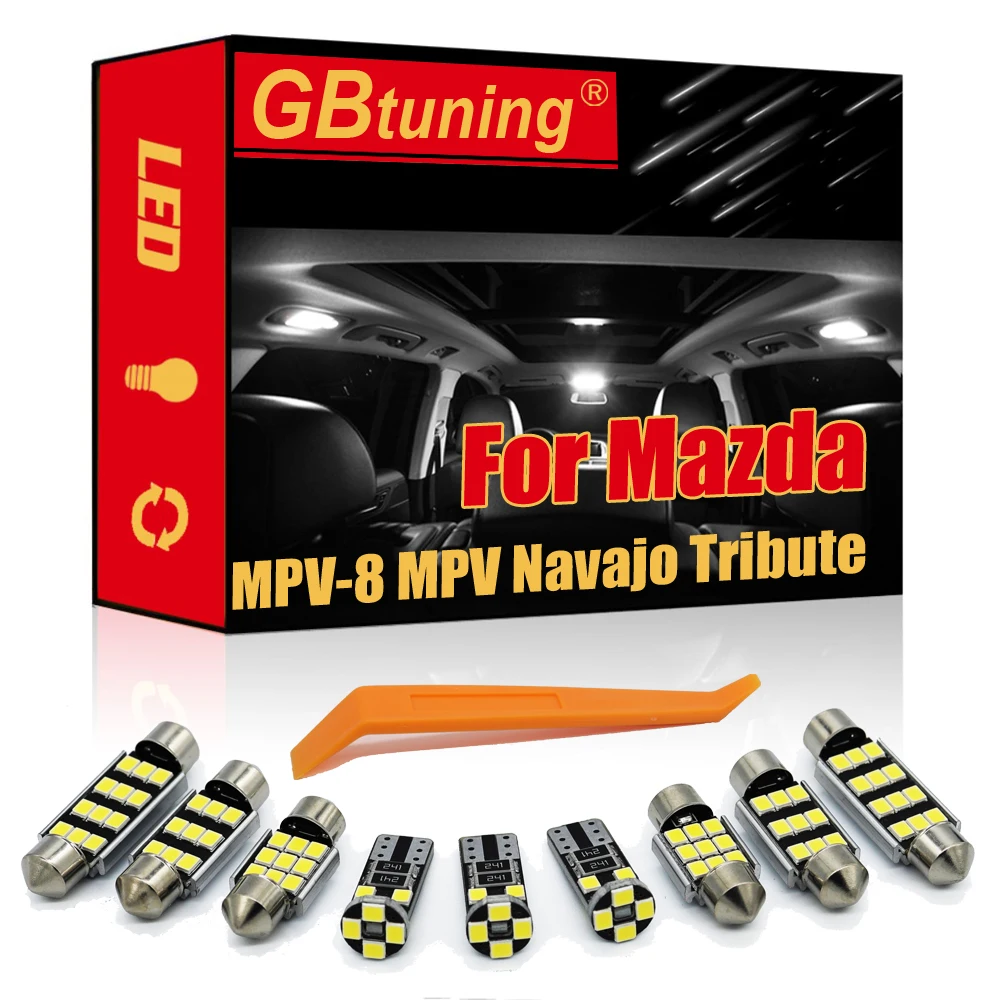 LED Interior Light Bulb Kit For Mazda MPV-8 MPV Navajo Tribute 1989-2008 2009 2010 2011 Car Dome Map Reading Trunk Lamp Canbus
LED Interior Light Bulb Kit For Mazda MPV-8 MPV Navajo Tribute 1989-2008 2009 2010 2011 Car Dome Map Reading Trunk Lamp Canbus