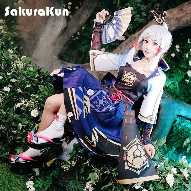 Game Genshin Impact Kamisato Ayaka Cosplay Costume Women Dress Sleeve Full Set Halloween
Game Genshin Impact Kamisato Ayaka Cosplay Costume Women Dress Sleeve Full Set Halloween