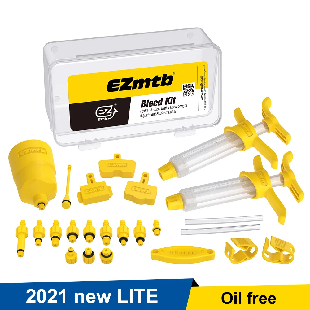 Ezmtb Bicycle Hydraulic Disc Brake Oil Bleed Kit Tools For SHIMANO, SRAM, Avid, MAGURA Series MTB Road Bike Brake Repair Tool
Ezmtb Bicycle Hydraulic Disc Brake Oil Bleed Kit Tools For SHIMANO, SRAM, Avid, MAGURA Series MTB Road Bike Brake Repair Tool