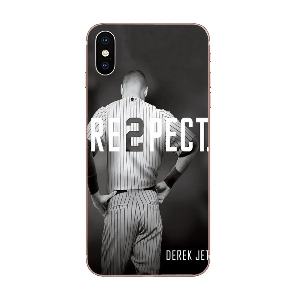 Силиконовый чехол-сумка Derek Jeter Re2pect для Huawei NOVA 2 V20 Y3II Y5 Y5II Y6 Y6II Y7 Y9 G8 G9 GR3 GR5 GX8 Prime 2018