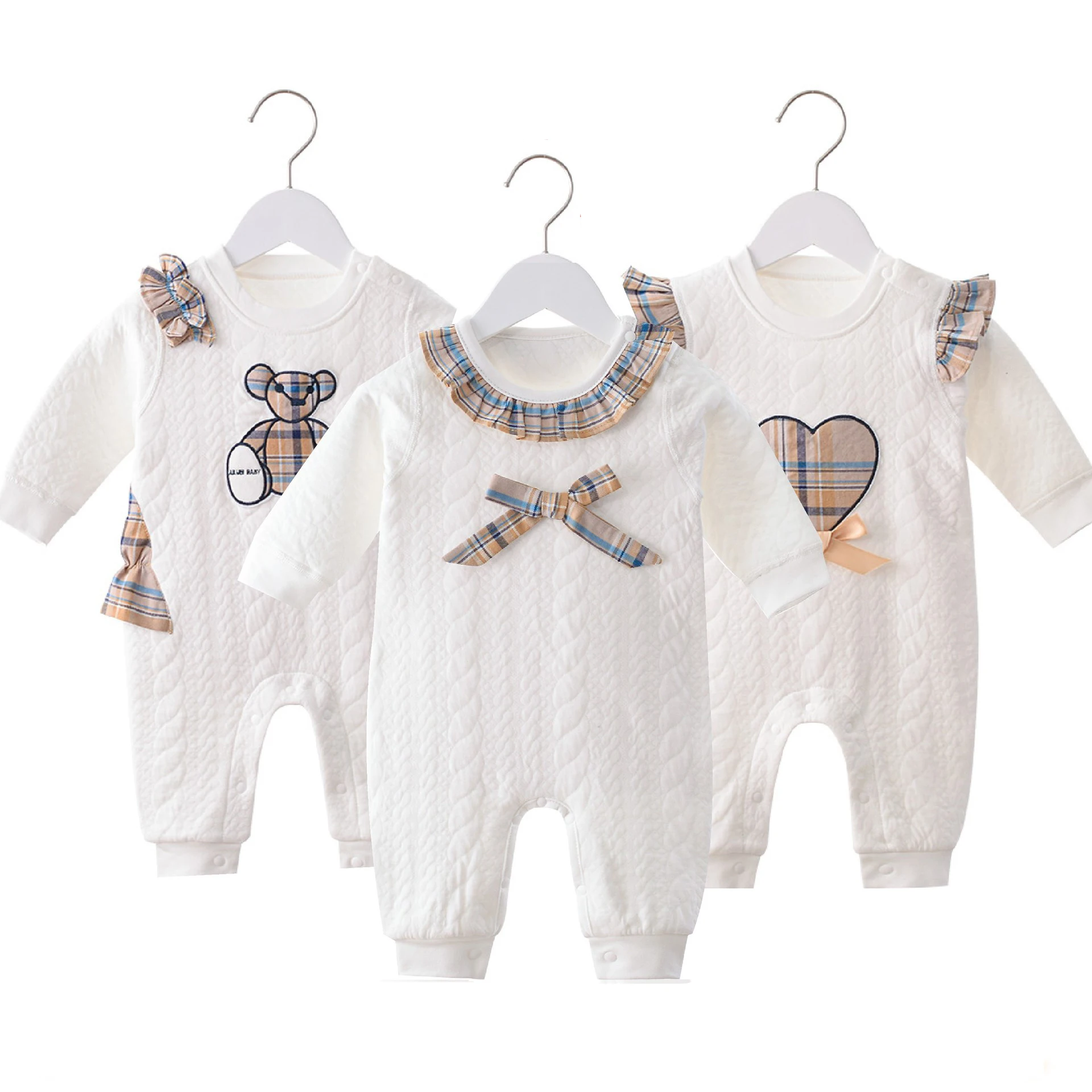 Newborn Baby Autumn Winter Clothes Baby Boys Girls RomperLong Sleeve Clothing Cotton Jumpsuit Infant For 1-12M Childern
Newborn Baby Autumn Winter Clothes Baby Boys Girls RomperLong Sleeve Clothing Cotton Jumpsuit Infant For 1-12M Childern