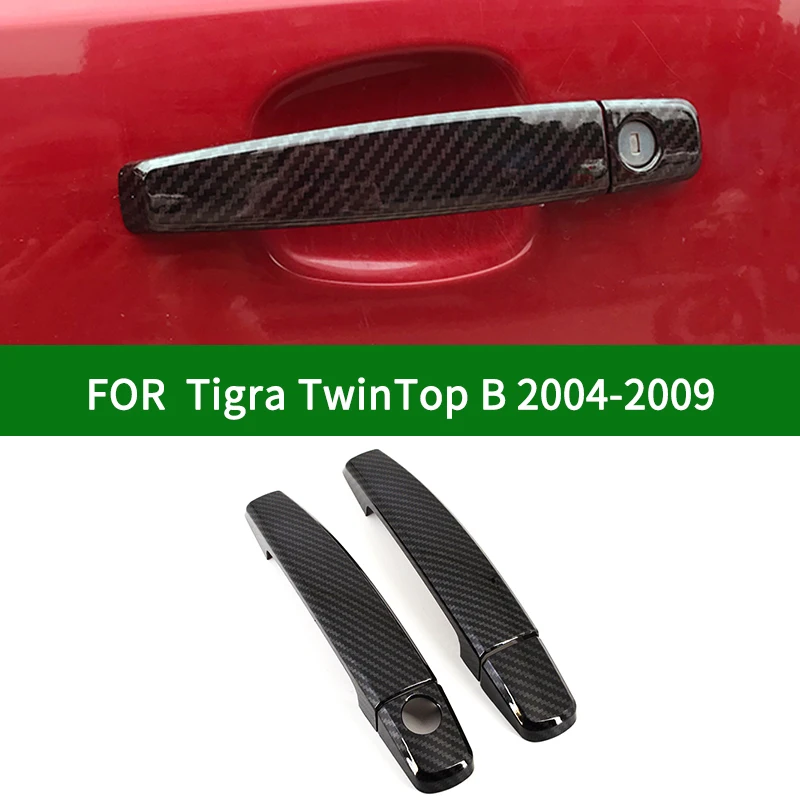 For Vauxhall Holden Opel Tigra TwinTop B ASTRA GTC CORSA TIGRA ADAM 2004-2009 black carbon fibre car side door handle cover trim
For Vauxhall Holden Opel Tigra TwinTop B ASTRA GTC CORSA TIGRA ADAM 2004-2009 black carbon fibre car side door handle cover trim