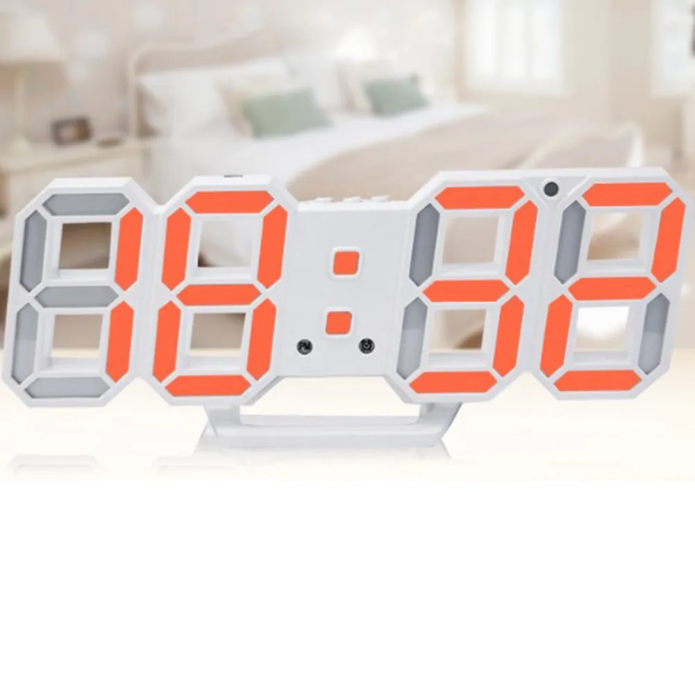 A3D Large Digital Wall Clock Kitchen LED Display Home Clocks Wall Watch Night USB Electronic Alarm Clock Bathroom Table Clock
A3D Large Digital Wall Clock Kitchen LED Display Home Clocks Wall Watch Night USB Electronic Alarm Clock Bathroom Table Clock