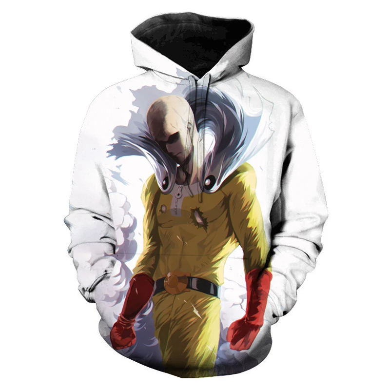 Autumn One-Punch Man Hoodies 3D Print Cartoon Casual Student/Men Hooded Sweatshirt Cool Saitama Pullover
Autumn One-Punch Man Hoodies 3D Print Cartoon Casual Student/Men Hooded Sweatshirt Cool Saitama Pullover