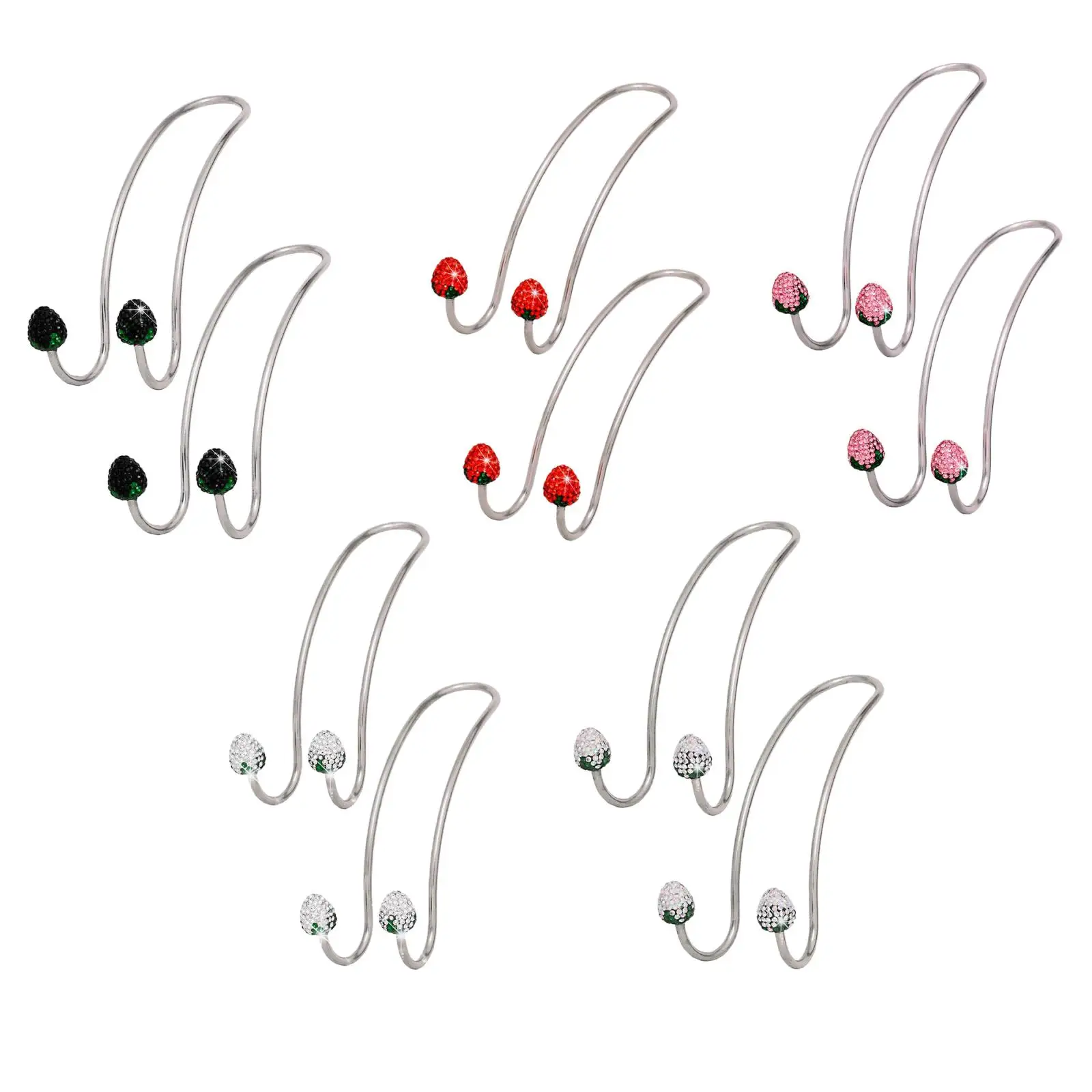 2 шт., универсальные крючки на подголовник автомобильного сиденья 
2 шт., универсальные крючки на подголовник автомобильного сиденья