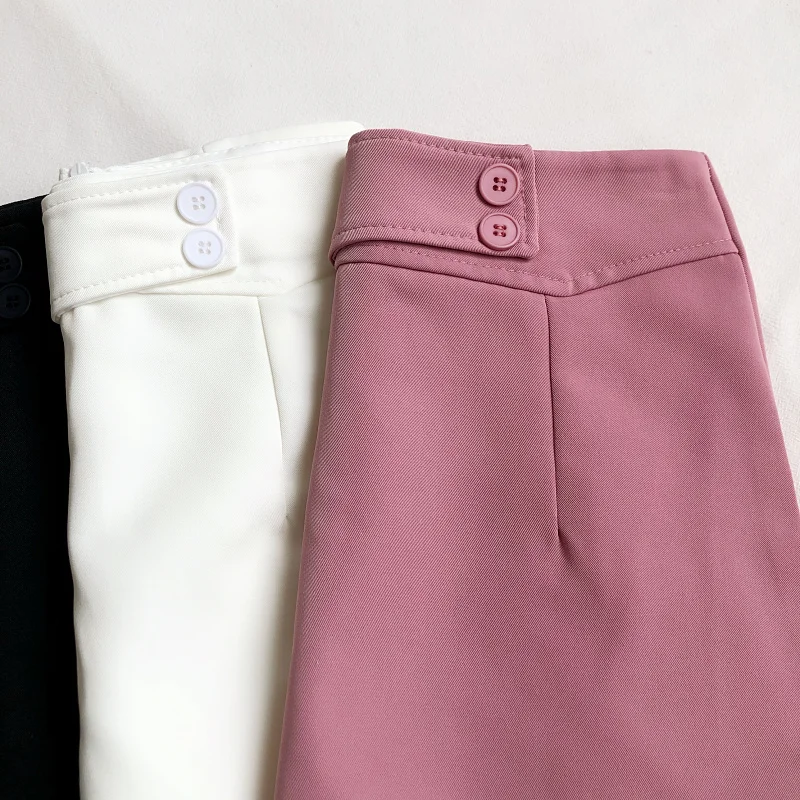 FTLZZ New Arrival Summer Office Lady Casual Solid White Pink High Waist Mini Skirts Sweet Slim A-line Skirts Women
FTLZZ New Arrival Summer Office Lady Casual Solid White Pink High Waist Mini Skirts Sweet Slim A-line Skirts Women