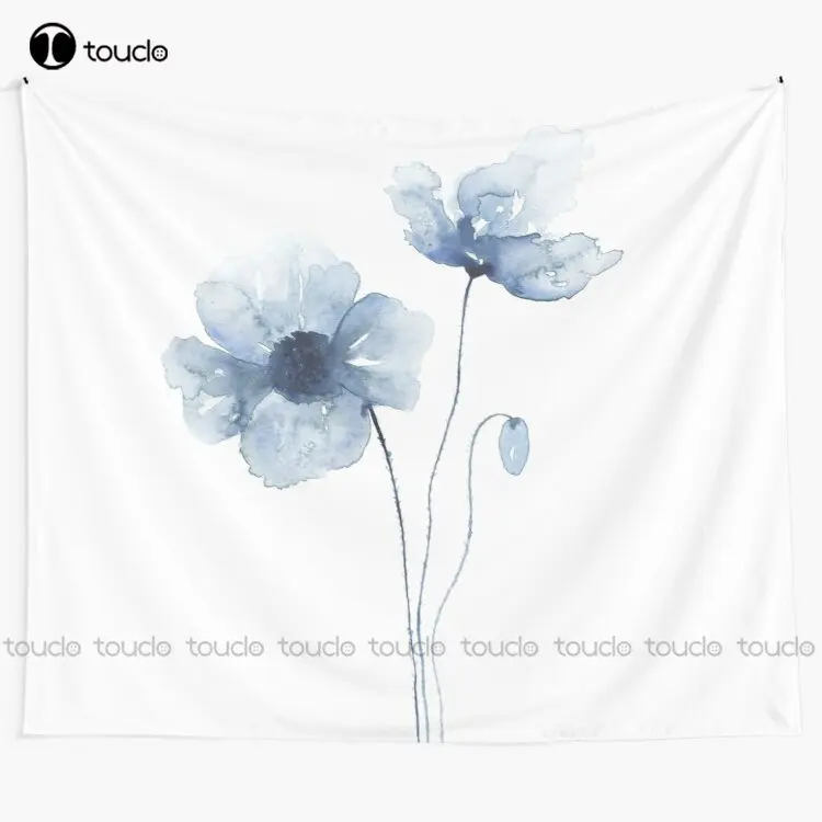 Blue Watercolor Poppies Tapestry Unique Wall Tapestry Tapestry Wall Hanging For Living Room Bedroom Dorm Room Home Decor
Blue Watercolor Poppies Tapestry Unique Wall Tapestry Tapestry Wall Hanging For Living Room Bedroom Dorm Room Home Decor