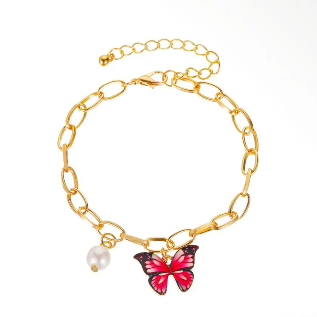 1pc Creative Charm Bracelet Elegant Butterfly Pendant Decor Alloy Charm Bracelet Jewelry Bracelet For Women Jewelry Accessories
1pc Creative Charm Bracelet Elegant Butterfly Pendant Decor Alloy Charm Bracelet Jewelry Bracelet For Women Jewelry Accessories