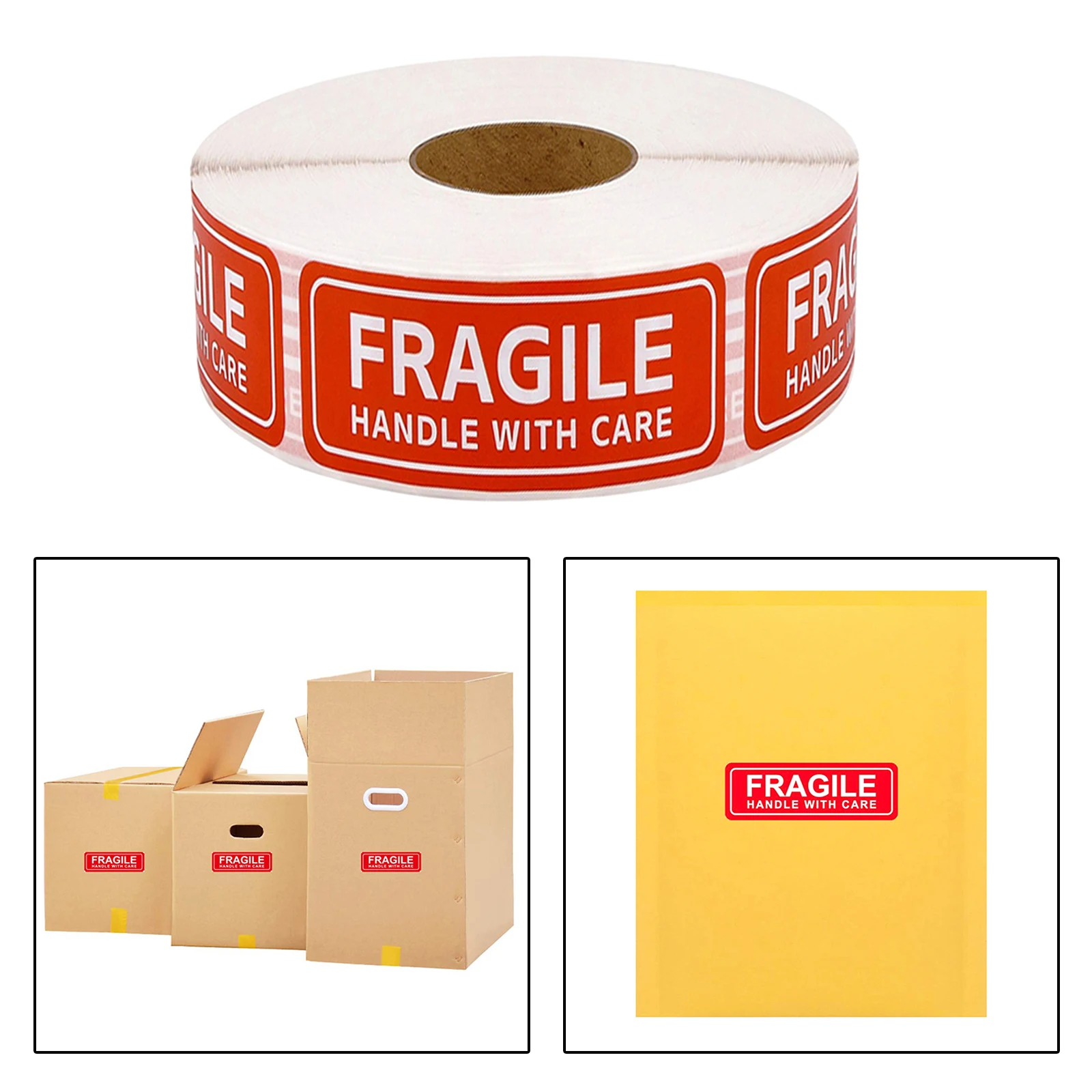 Fragile Warning Stickers for Safe Shipping HANDLE with CARE Warning Sign
Fragile Warning Stickers for Safe Shipping HANDLE with CARE Warning Sign