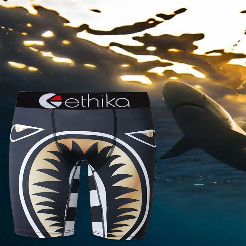 Мужские трусы-боксеры Ethika, новые сексуальные колготки с принтом акулы, мужские облегающие сексуальные трусы
Мужские трусы-боксеры Ethika, новые сексуальные колготки с принтом акулы, мужские облегающие сексуальные трусы
