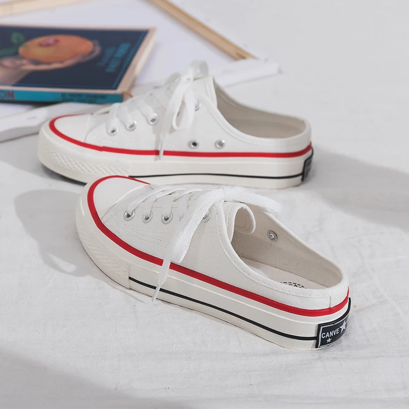 2021 Summer Women's Casual Shoes All-Star Canvas Shoes Men's and Women's Low Top Classic Sports Shoes Half-Take Skateboard Shoes
2021 Summer Women's Casual Shoes All-Star Canvas Shoes Men's and Women's Low Top Classic Sports Shoes Half-Take Skateboard Shoes