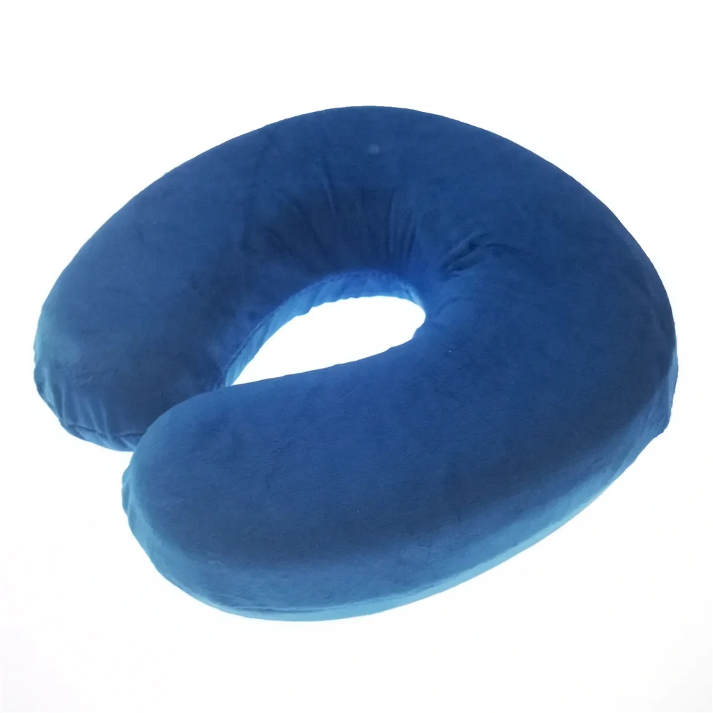 Подушка для шеи с эффектом памяти U-образная мягкая подушка отдыха на шею