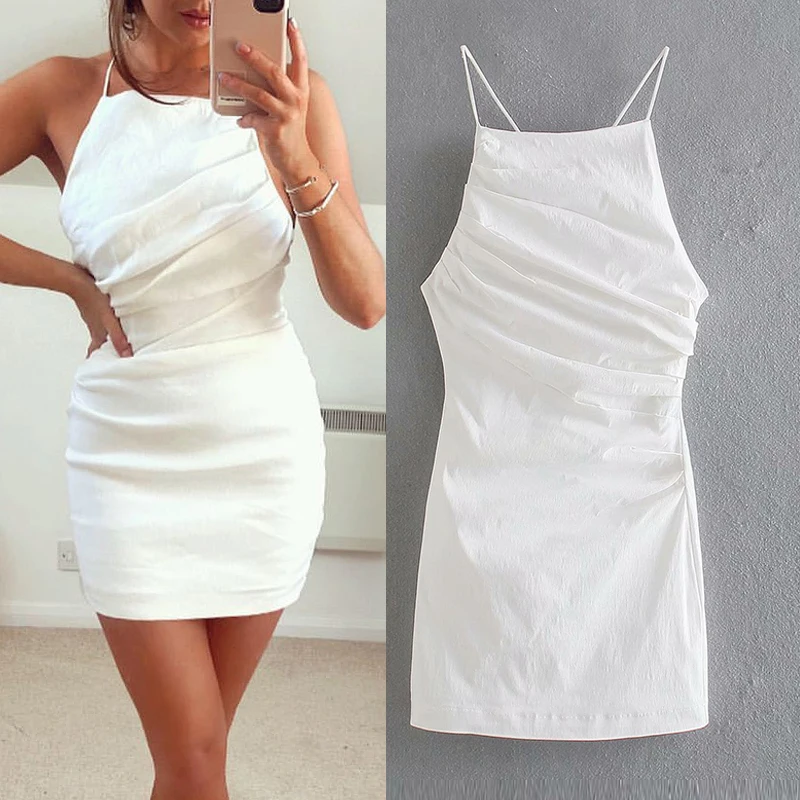 Za Dress New Fashion Simple Tube Top Halter Sexy Slim Suspenders Women Dress 2021 Casual Chic Street Youth Dress Women
Za Dress New Fashion Simple Tube Top Halter Sexy Slim Suspenders Women Dress 2021 Casual Chic Street Youth Dress Women