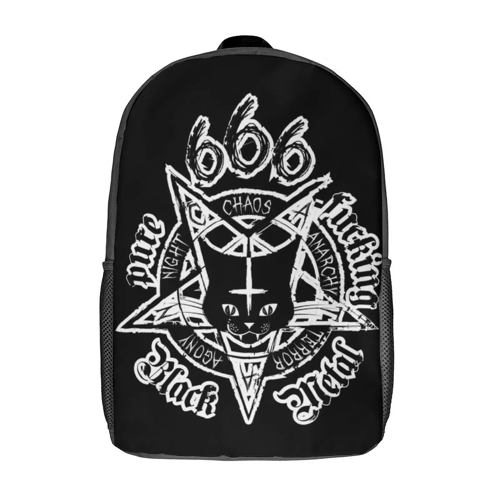 Black Cat Skeleton Backpacks Evil Creepy Halloween Outdoor Unisex Breathable Backpack Charm Polyester Bags
Black Cat Skeleton Backpacks Evil Creepy Halloween Outdoor Unisex Breathable Backpack Charm Polyester Bags