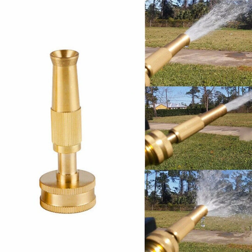 Rotating Head 3'', 4" Gold High Pressure Hose Spray Gun Brass Head Two-part Construction Garden Water Nozzle Sprayer
Rotating Head 3'', 4" Gold High Pressure Hose Spray Gun Brass Head Two-part Construction Garden Water Nozzle Sprayer