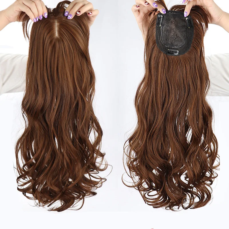 LANLAN Brown Synthetic Hairpieces with Bangs 3 Clip in Hair Pieces Wavy/Straight Hair for Women Thinning Hair Heat Resistant.
LANLAN Brown Synthetic Hairpieces with Bangs 3 Clip in Hair Pieces Wavy/Straight Hair for Women Thinning Hair Heat Resistant.