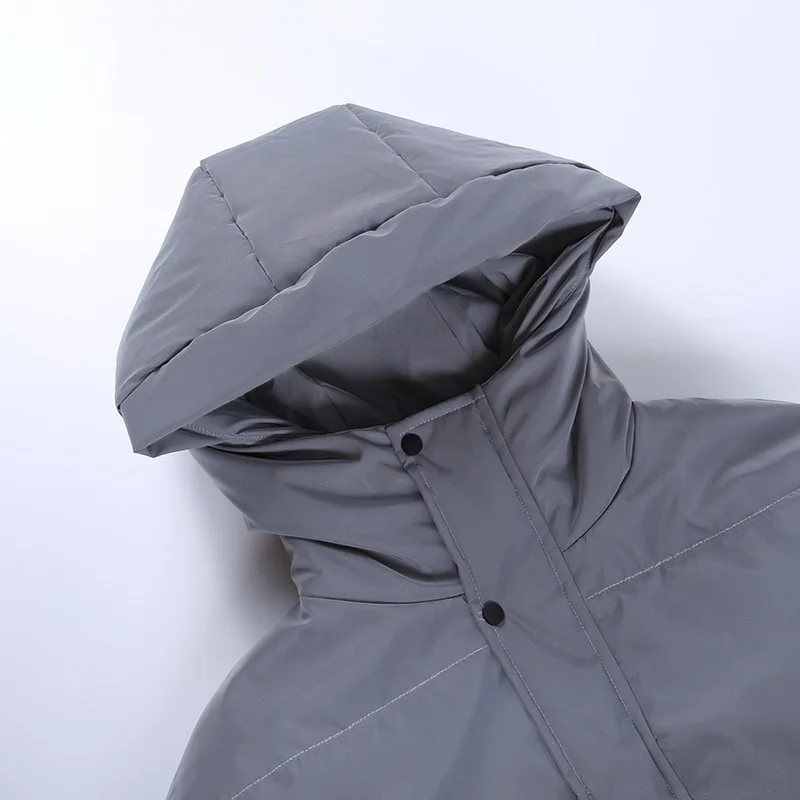 XUANSHOW Winter Jacket Women Fashion Style Mid-length Reflective Cotton Jacket Jumper Zipper Hood Warm Coat Outwear Clothing
XUANSHOW Winter Jacket Women Fashion Style Mid-length Reflective Cotton Jacket Jumper Zipper Hood Warm Coat Outwear Clothing