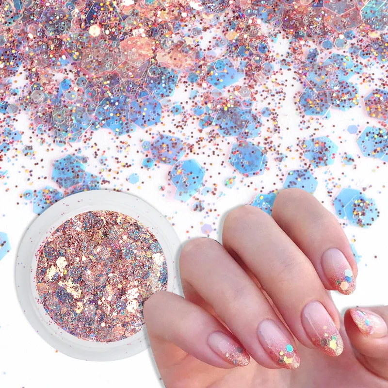 RIKONKA Crystal Fire Opal Flakes Nail Sequins Purple Holographic Glitter DIY Chrome Powder For Spring Nails Manicure Paillettes
RIKONKA Crystal Fire Opal Flakes Nail Sequins Purple Holographic Glitter DIY Chrome Powder For Spring Nails Manicure Paillettes